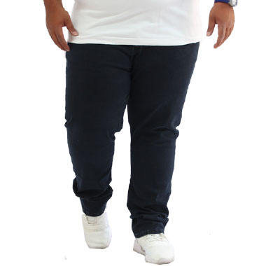 شلوار جین راسته سایز بزرگ کد محصول jeans lacarino8230